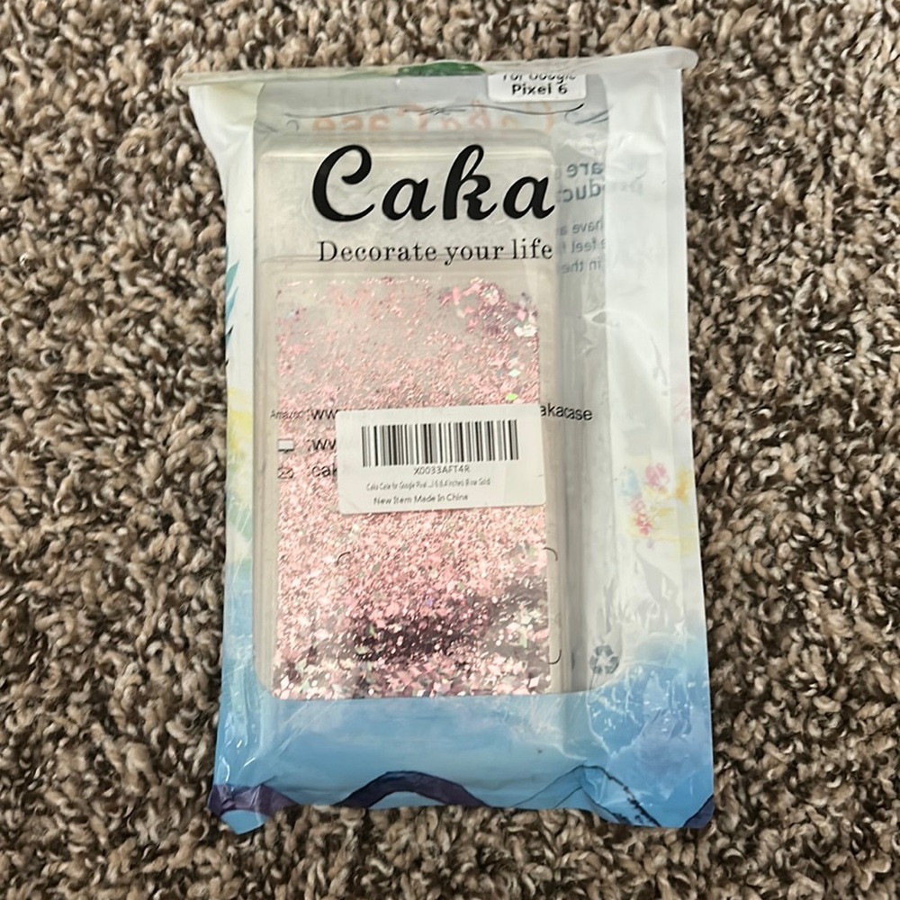 NWT Google Pixel 6 phone case glitter